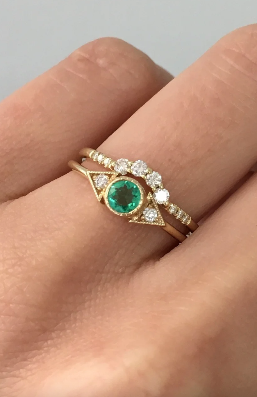 Diamond Arch Ring